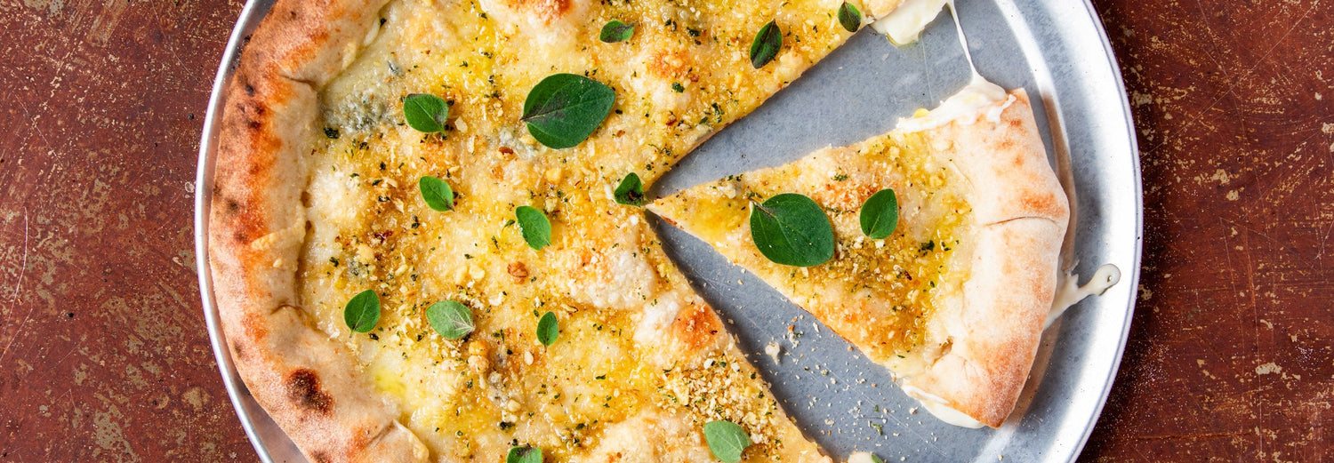 Stuffed Crust Four Cheese Pizza