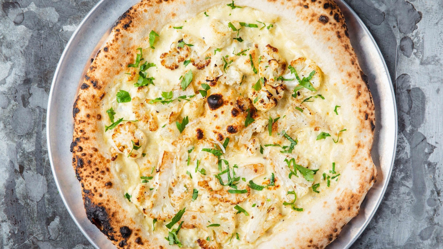 Cauliflower Cheese Pizza