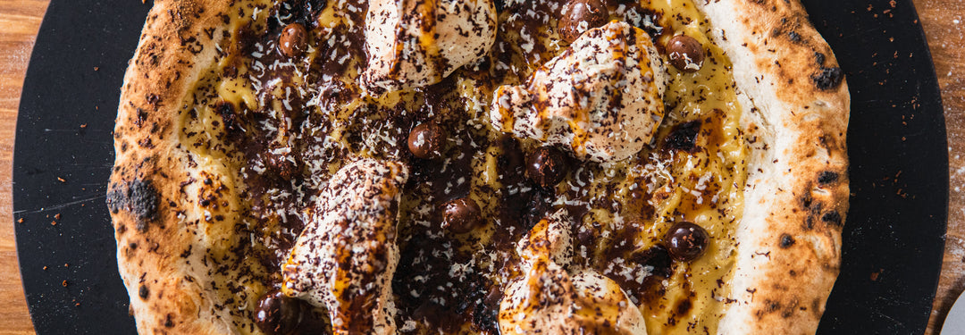 Dessert Pizza Recipes - Best Sweet Pizza Ideas | Gozney recipe poster image