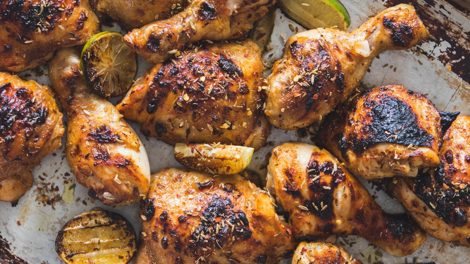 Beer Marinated Chicken with Spicy Fennel Salt