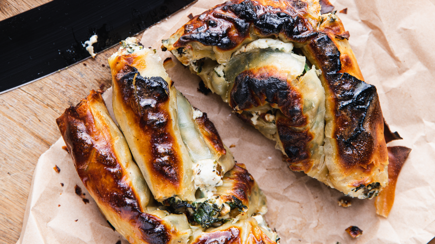 Spinach and Feta Börek