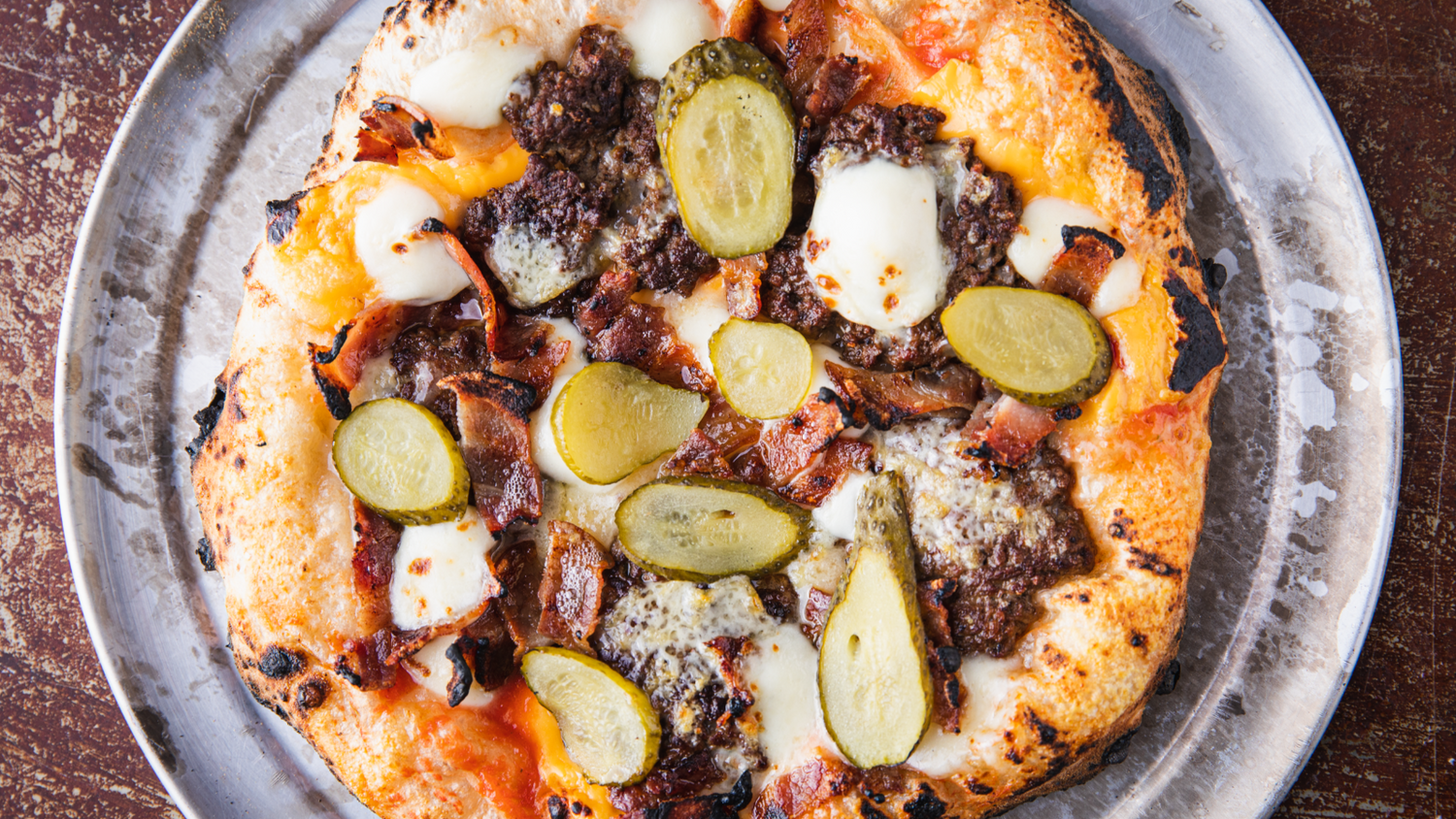 Cheeseburger Pizza