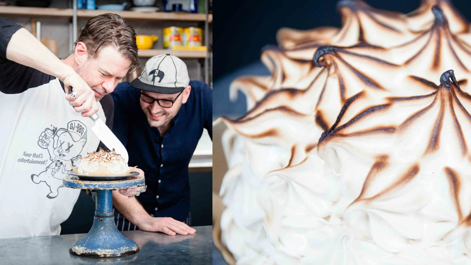 PB&J Baked Alaska