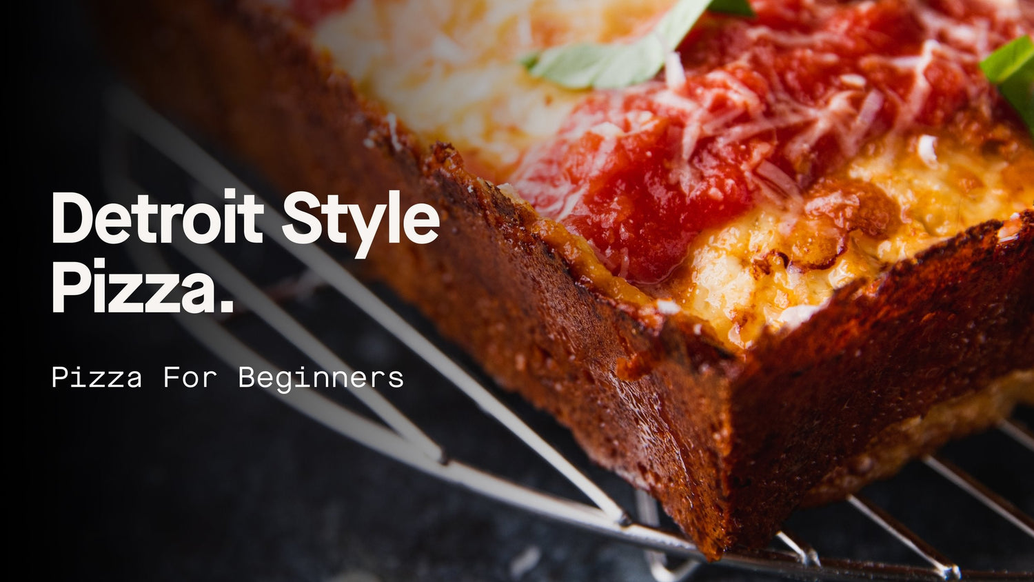 Detroit Style Pizza Recipe | Pizza recipes | Outdoor cooking recipes recipe poster image