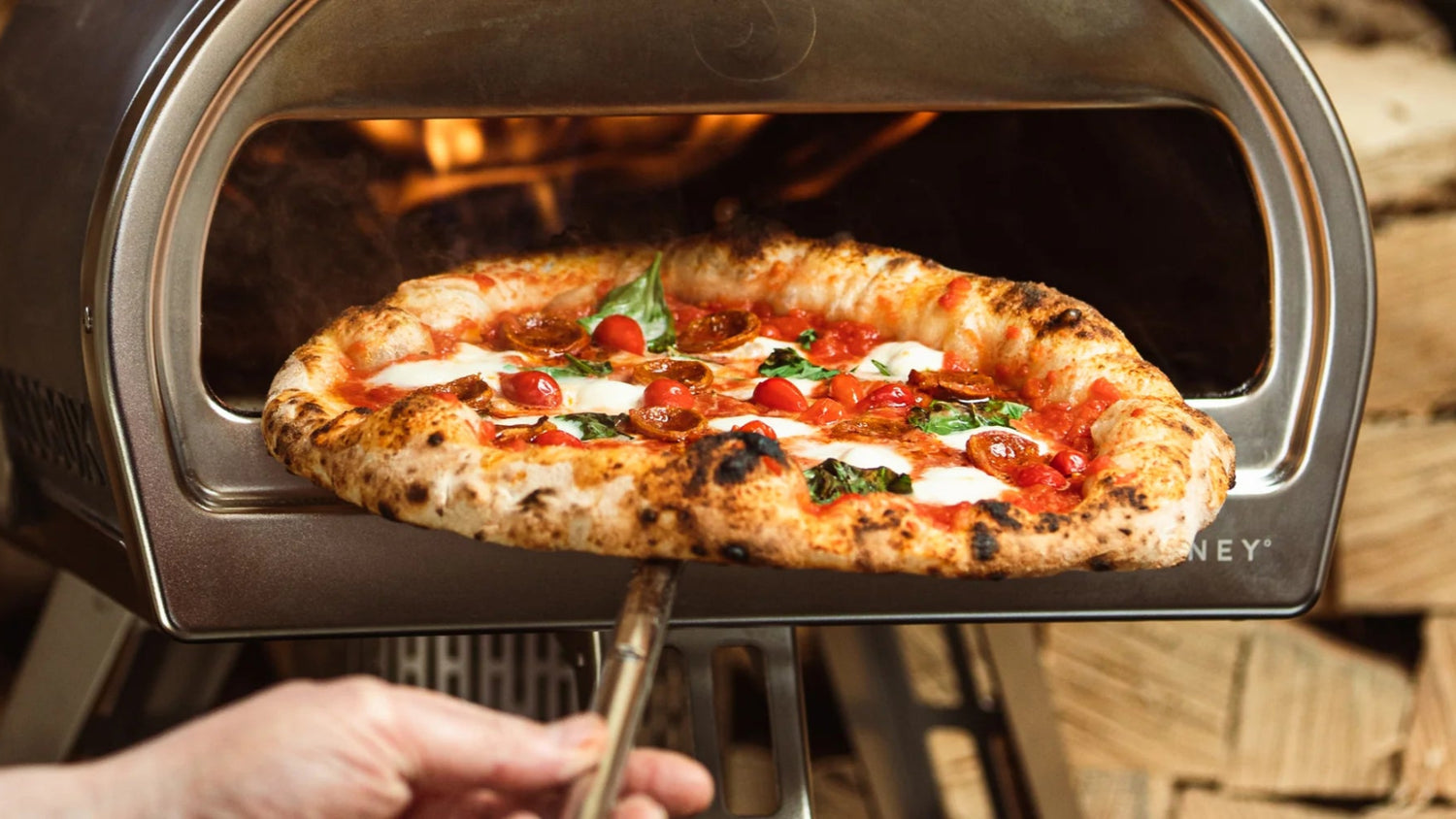 Pizza pulled out of Gozney Roccbox