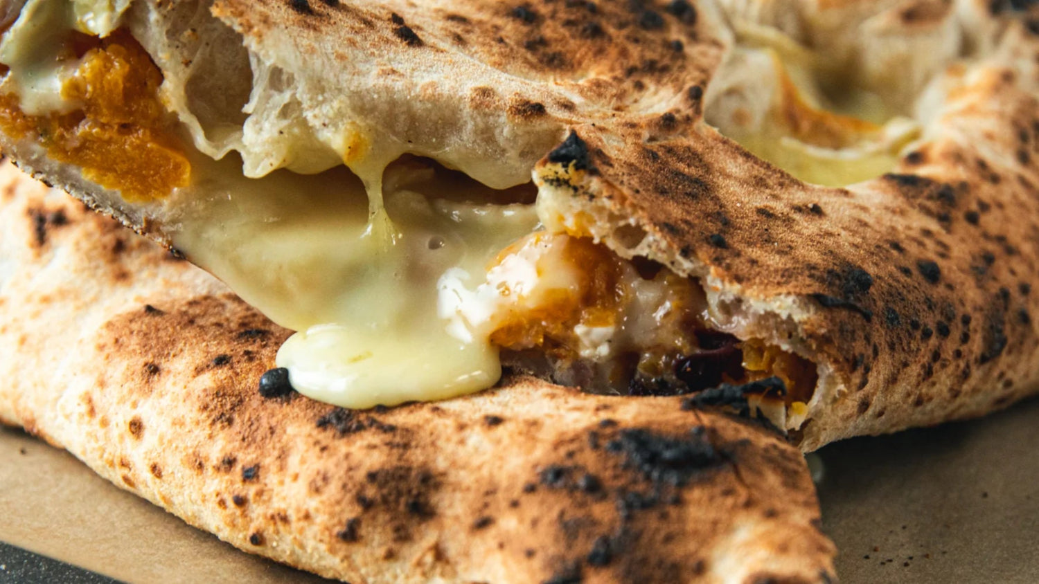 Camembert & Stuffing Calzone