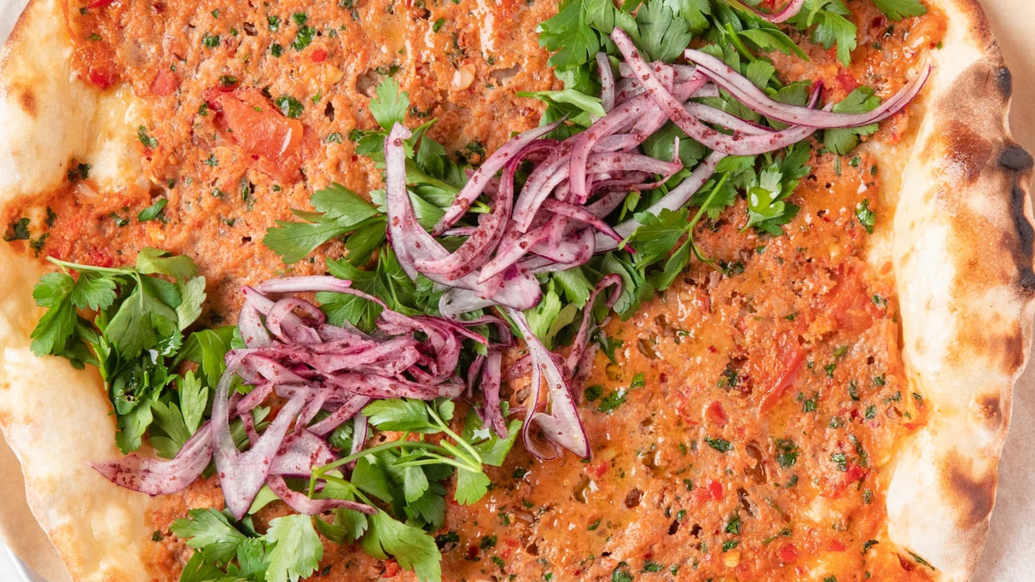 Lahmacun (Turkish Pizza) recipe poster image