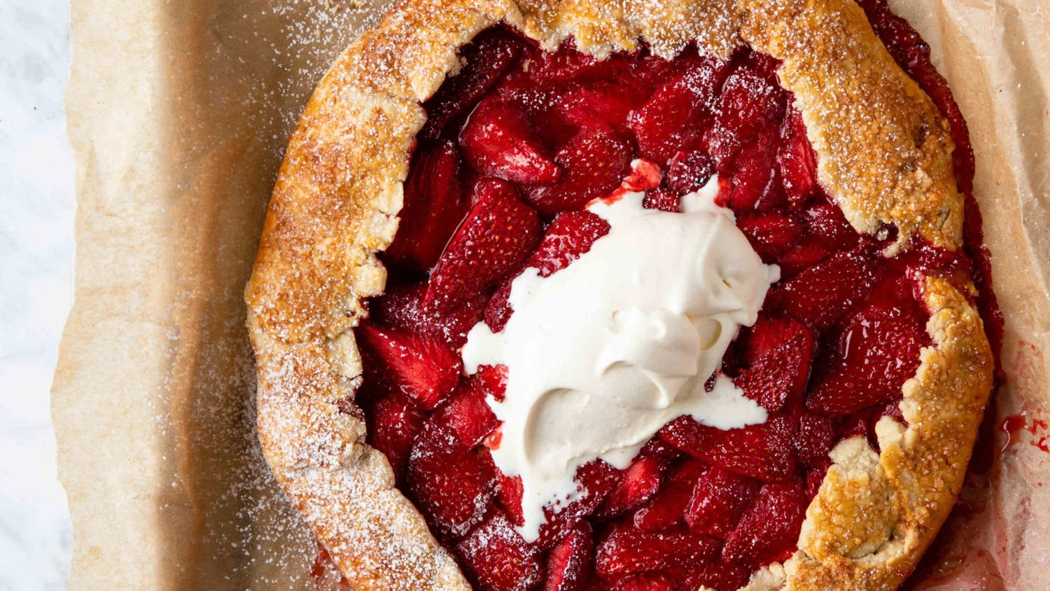 Strawberry Galette